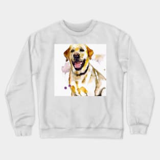 Labrador Retriever Watercolor - Dog Lover Gifts Crewneck Sweatshirt